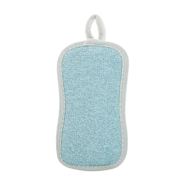 1 stk. (blå) Vaskbare og genanvendelige svampe - Dobbelt sidet mikrofiber