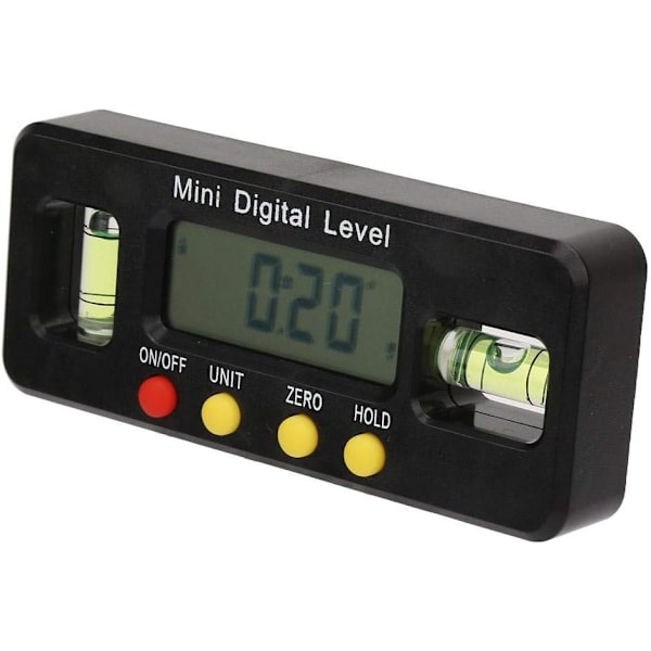360 asteen kulmamittari Mini digitaalinen kulmamittari Kulmamittari Inclinometer Magneettinen pohjakulma Työkalu Miter Duplicator Kulmamittaustyökalu (100mm)