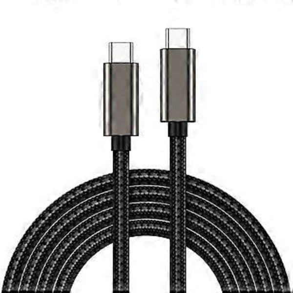 PD240W USB C-kabel Stöder 20 Gbps Dataöverföring 4K Video Ljudutgång för Bärbara Datorer Telefoner för Hemmakontor Resor 2m