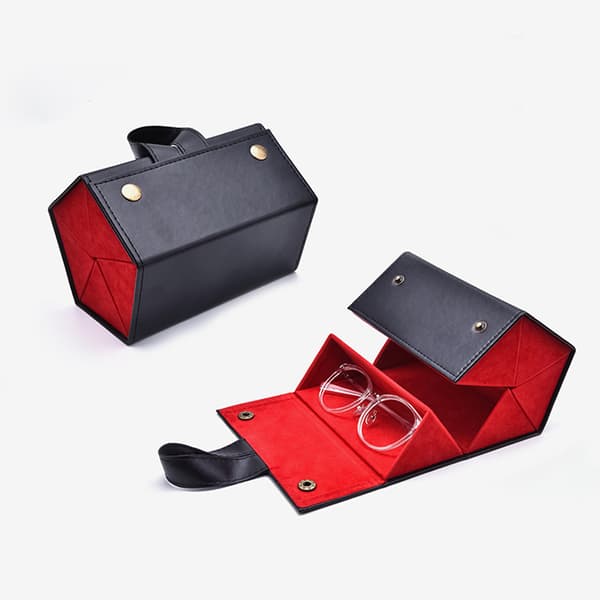 Solbriller Organizer med 5 Pladser, Rejse Briller Etui Opbevaring P