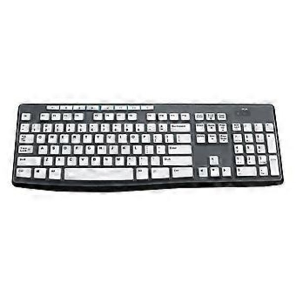 Silikone Tastatur Beskyttelsesfilm til K200 K260 K270 K275 Laptops Beskytter Mod Spild og Forbedrer Holdbarheden Hvid White