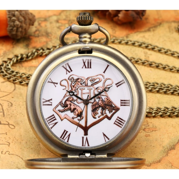 Retro Harry Potter Hogwarts armbånd med fire dyr og bogstavet H