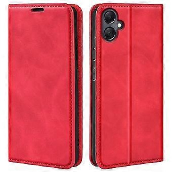 Til Samsung Galaxy A06 Etui Skin-Touch Læder Wallet Telefon Cover Style D