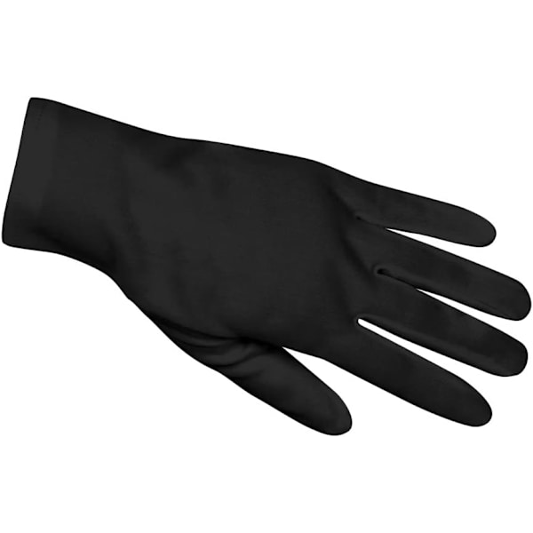 Röda grundläggande handskar i svart, Charleston, 20-tal, accessoar för Fancy D