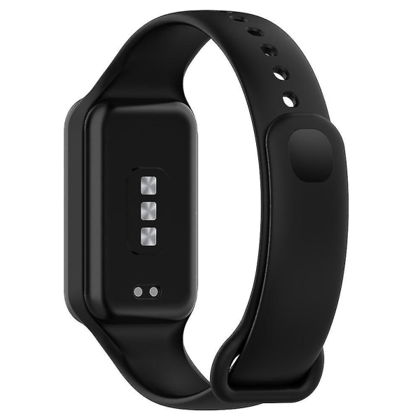 Uusi silikonihihna, yhteensopiva Xiaomi Redmi Smart Band 2:n kanssa, yhteensopiva ranneke, yhteensopiva Redmi Band. Valkoinen.