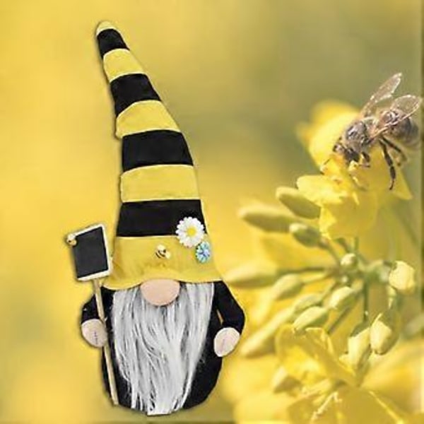 Humlebi Gnome, Skandinavisk Tomte Nisse Dvärg Svenska Figurer Bi Heminredning (pojke) boy