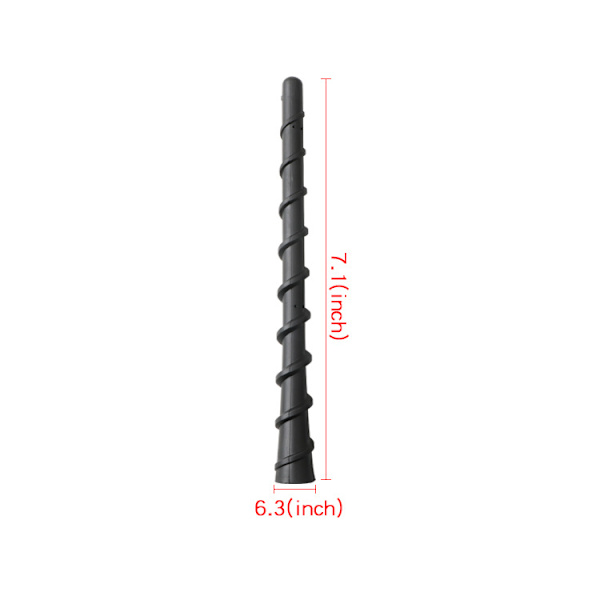 Universal kort bilantenne FM Dab bilantenne 7 tommer bilradio A