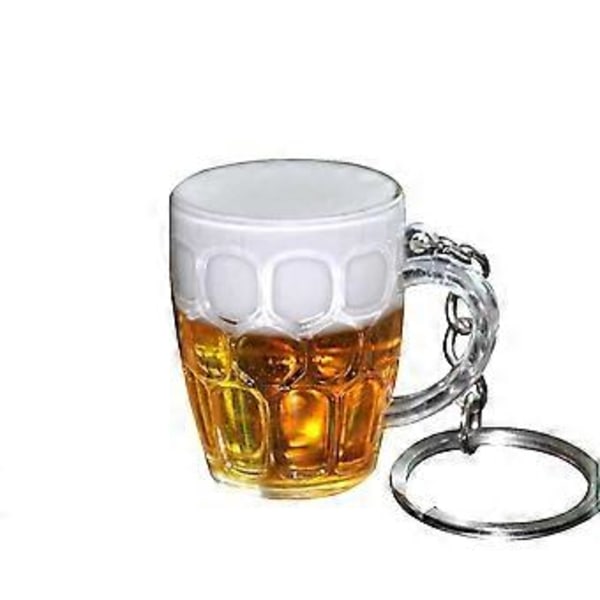 Uniikki Design Hartsi Olutkuppi Avaimenperä Avaimenperät Laukku Riippuva Koriste Ornamentti