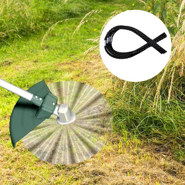 Trimmersnøre, super stærk skærelinje græstrimmersnøre akse egnet til Bosch AFS 23-37 plæneklipper, 37 cm x 3,5 mm, 20 stk.