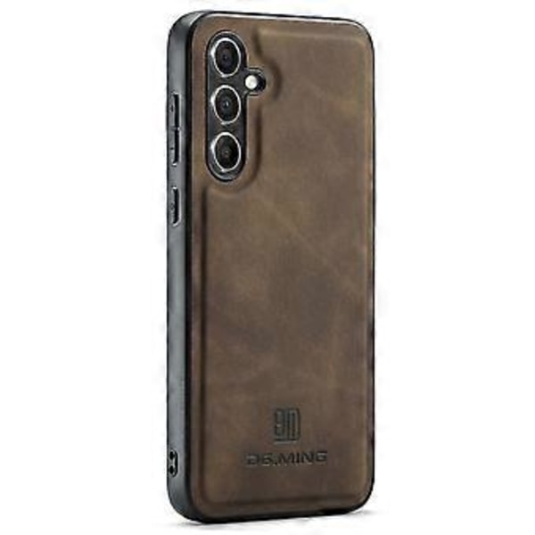 Samsung Galaxy A55 5G -kotelo PU-nahka+PC+TPU Hybridipuhelinkuori Style D