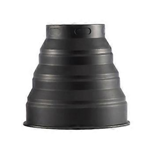 Vikbart silikonlinsskydd för 53-72mm/72-112mm kameralins eliminerar reflektion för perfekt bild, linsskydd M