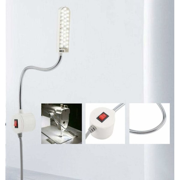 LED-ompeluvalaisin 10 LED-valolla, työvalo ja joustava hanhenkaula