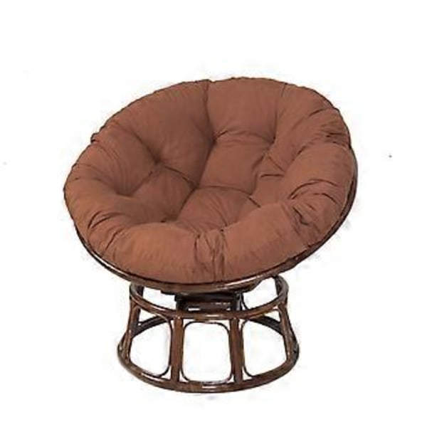 Golvkuddar Runda Stolsdynor, Sittdynor för Utomhusbruk Coffee 60*60cm