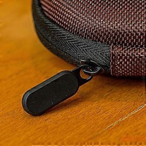 Bärbar Klockförvaringslåda Rese Rund Klockfodral För Armbandsur Och Smartklockor Flera Färger Valfritt brun brown