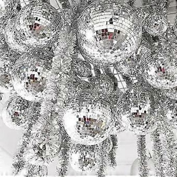 5 ST Dekorationsboll Ballonger Stor Laserfolieballong För Discodansfest Födelsedag