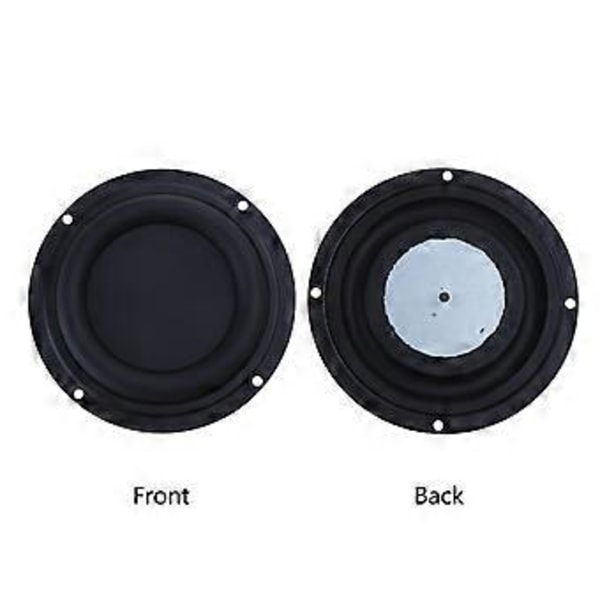 Basradiator Højttaler Membran Hjælpe Forstærk Bas Vibration Membran Passiv Radiator til Woofer Højttaler DIY 2 inches square