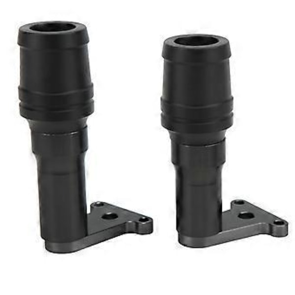 Motorsykkel Motorramme Slider Beskyttelse Aluminium Legering Erstatning for NINJA 400 250 20182021 Svart