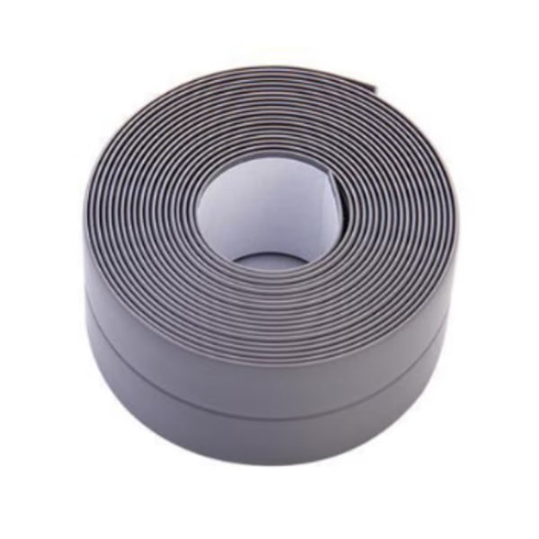 Grå set med 2 (3,2 m * 3,8 cm) Hem PVC Material Diskho Tårremsa Kitc