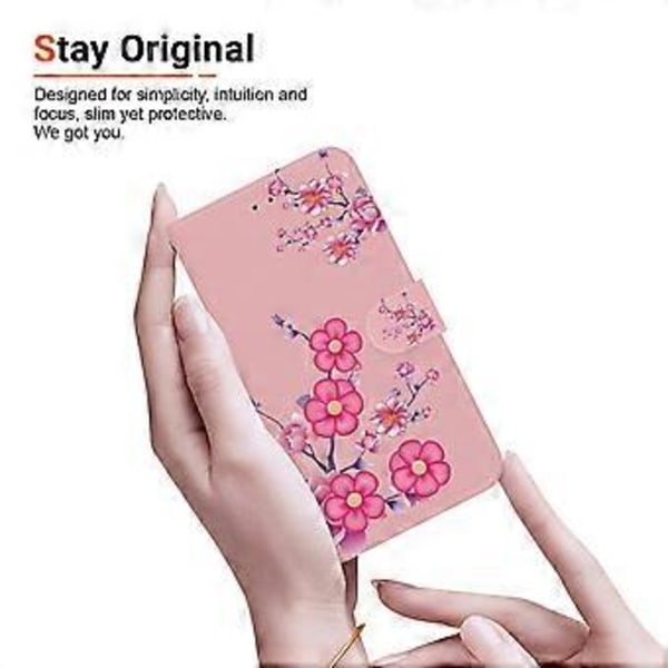 OnePlus Nord CE4 Lite 5G Lompakkokotelo Nahkainen Käännettävä Suojakuori Kuvio Painettu Style H