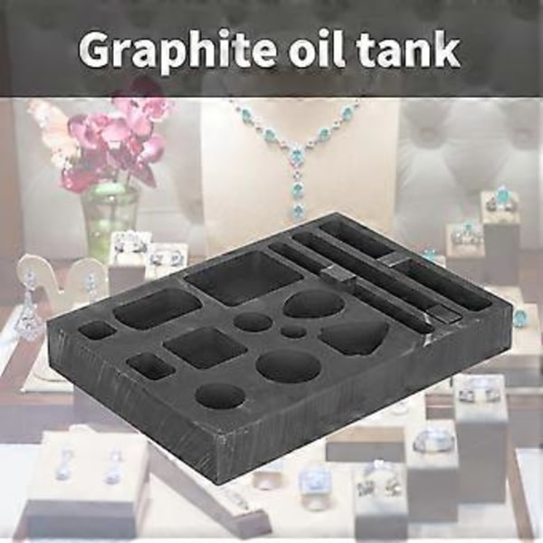 Mångsidiga Gjutformar för Göt Metallhantverksformar Smyckestillverkningsverktyg Smyckesdesign Tillbehör Degelform 11 holes