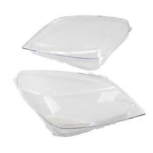 Bil Strålkastarglas Skydd Framlykta Lampskärm Främre Ljusskal för Opel Astra H 2004-2009