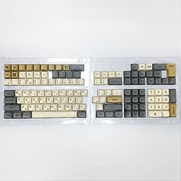 Tilpassbare russiske tastehetter XDA-tastehetter for 61/64/68/75/87/98/104/108 mekaniske tastaturer Enkel installasjon av tastehetter boxed