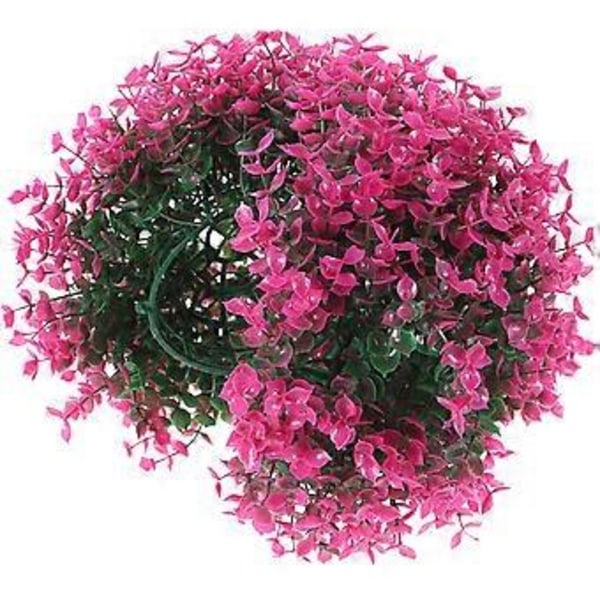 Konstgjord Topiary Boll Växter Dekoration Konstgjord Växt Topiary Boll Utomhus Trädgård Uteplats Hängande Dekor