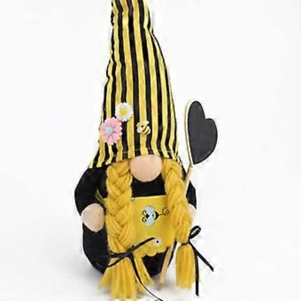 Humlebi Gnome, Skandinavisk Tomte Nisse Dvärg Svenska Figurer Bi Hem Bondgårdsinredning (flicka) girl