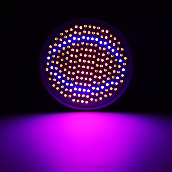 LED-kasvilamppu, täyden spektrin E27-tehopaneeli 300 LED H