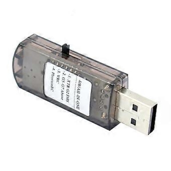 22 i 1 emulatorer USB-flysimulatorer med 22 i 1 controllere Oplev realistisk flyvning, der understøtter G7/G6//5.0/4.0
