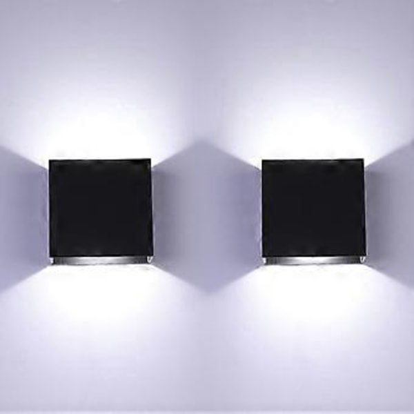 Nirvana 6W LED Indendørs Væglampe Op Ned Indendørs Væglampe Moderne Aluminium Væglampe til Stue Soveværelse Badeværelse Køkken Spisestue Kølig Hvid