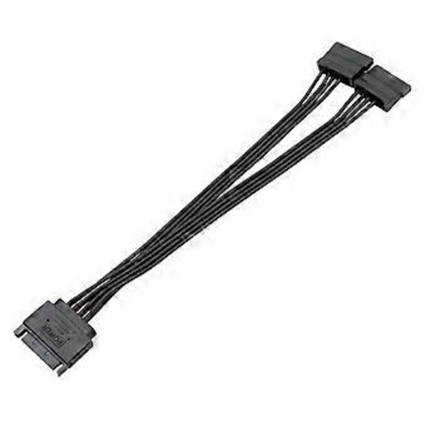 8,66 tommer Sata-kabel Sata-strømkabel Splitter Sata-strømsplitter Adapterkabel Tilslutningsledninger; Strømkabel til harddisk