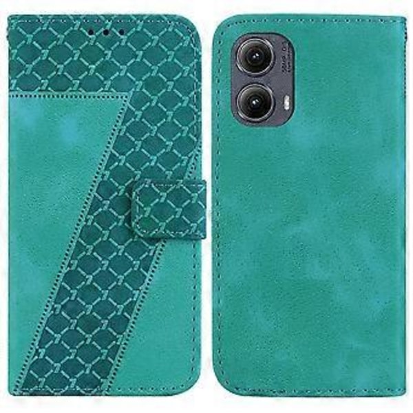 7-formad Fodral för Motorola Edge 2024 Green