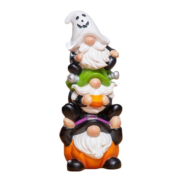 Harts Figur i Resin, Tre Trädgårdstomtar, Utomhus Sommardekorationer för Patio, Gräsmatta, Veranda, Prydnad, Patiopresent