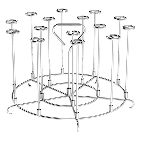 Spiddholder i rustfritt stål med dehydratorholder