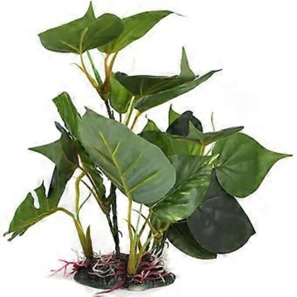 Kunstig akvarieplante med realistisk utseende, ornament for grønn akvariedekorasjon