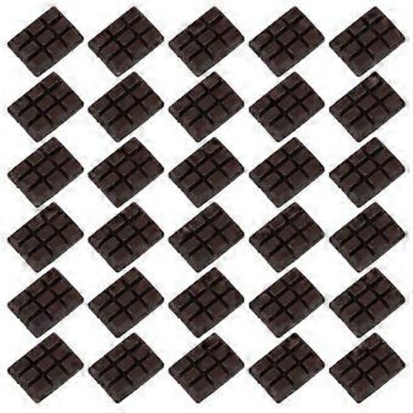 30 stk. Simulerte Miniatyr Sjokolader Små Mat DIY Sjokolade Ornamenter