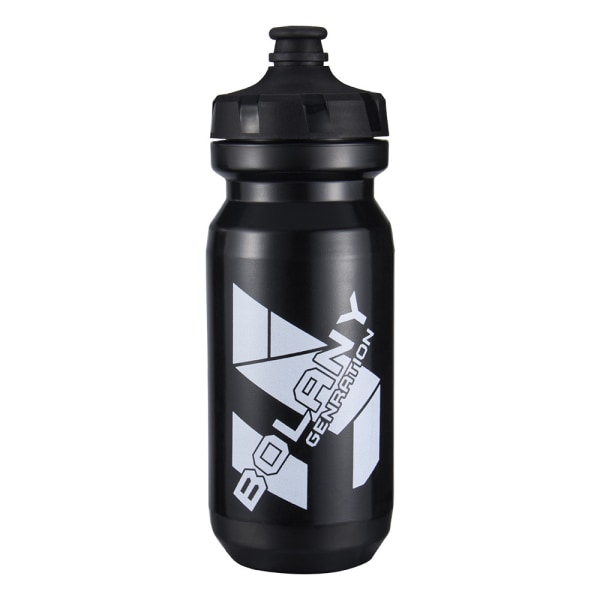 1stk Black Bike Sports Vannflaske - BPA Free - Vannflaske for