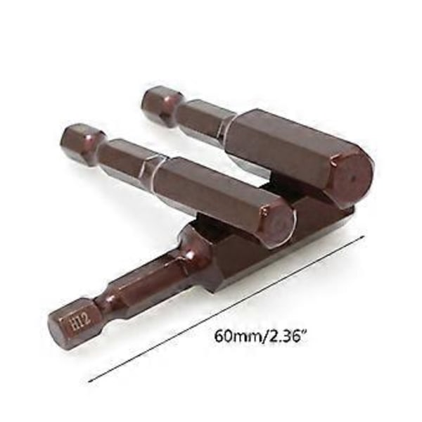 Holdbart Legeret Stål Magnetisk Bor Bits Sæt Sekskant Hoved Slag Bits til Elektrisk Manuel Skruetrækker 23PCS