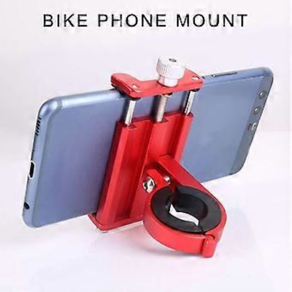 Navigointiteline Maastopyörän puhelinteline Polkupyörän puhelinteline iPhone-laitteille Punainen Red