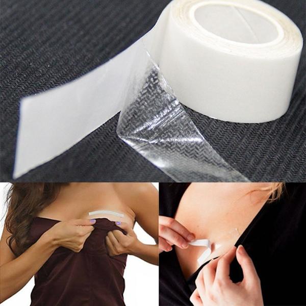 （4 ruller） 16 fod dobbeltsidet fashion body tape, skønhedstape, C