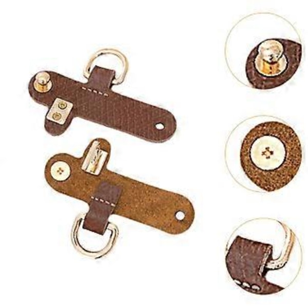 2 st Väsktransformationsspännen Väskaccessoarer för Totes Portfölj Plånbok Väskset A Set A