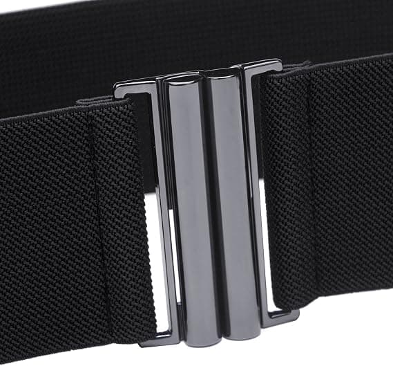 Dame Bredt Elastisk Midjebelte Strammebelte Trimmer Stretch Midjebelte
