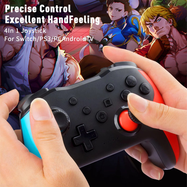Trådlös Switch Pro -kontroll för Nintendo Switch/Switch Lite/Sw