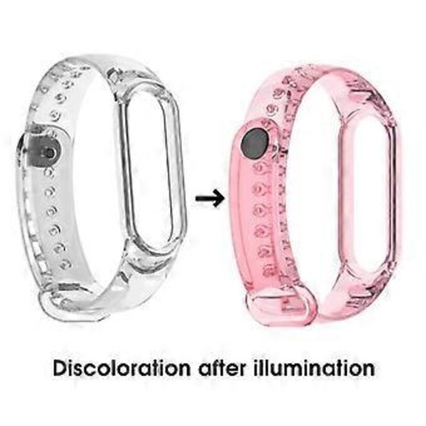 Passer for Xiaomi Band 7 Rem Xiaomi Watch 7 Etter-belysning Misfarging Erstatning
