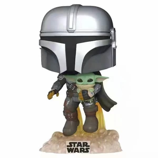 Star Wars: The Mandalorian - Boxad manual Mandalorian Flygande med