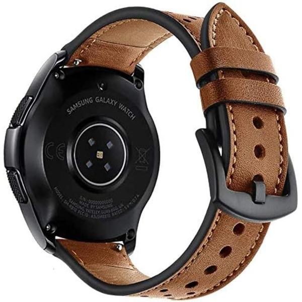 Mørkebrun Galaxy Watch3 (45/46 mm) - 22 mm