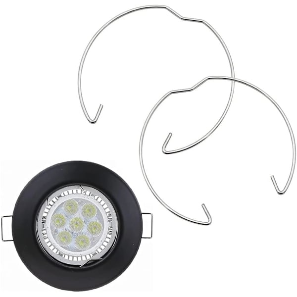 36 stk. lampefjederklipsringe 52*49MM til GU10 MR16 spotlight