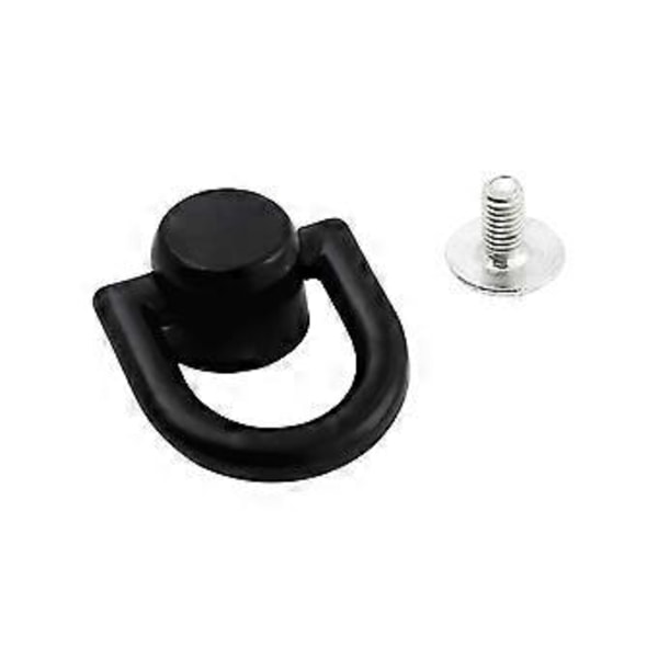 Guld D-ringar Nitar för DIY Läderprojekt som Väskor och Ryggsäckar Enkel Installation Trendiga Väskaccessoarer Svart Black