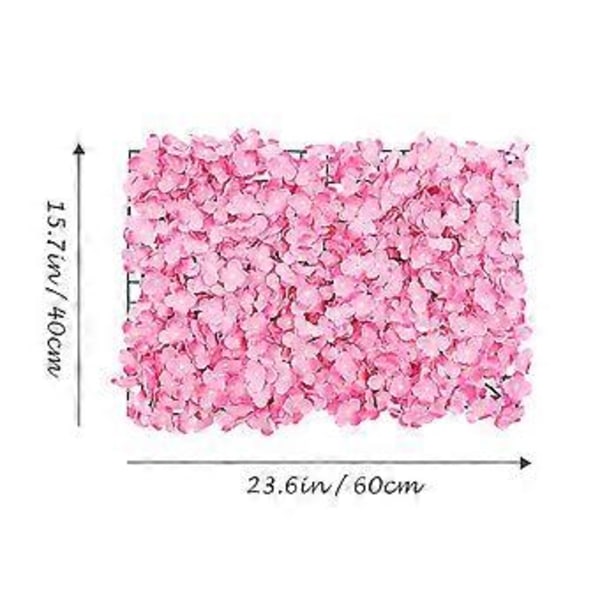 Dekorativ Blomstervägg Simulering Blomma Väggdekor Inomhus Blomsterbakgrund Dekor